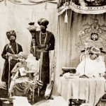 Young Sri Swamiji at 21, with Mysoor Wadiyar