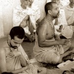 Sri Sri, busy with preacing and teaching with his religious guru