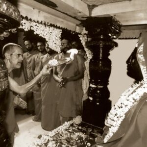 Statue of Sri Madhvacharya at Udupi and Badri