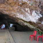 Entrance to the cave