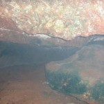 Midway through the cave