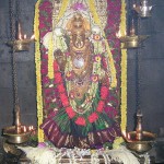 Sri Durgaparameshwari during Festival day with all ornaments.