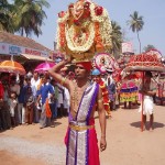 Utsava Moorthi Darshana during Ratharohana