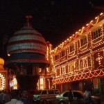 Mundkur temple entrance