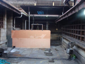 Enclosure for the temple well