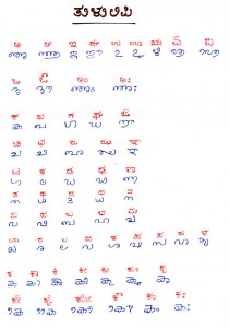 Shivalli Brahmins » Blog Archive » Tulu Language and Script