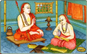 Madhva composes Brahma Sutra Bhashya