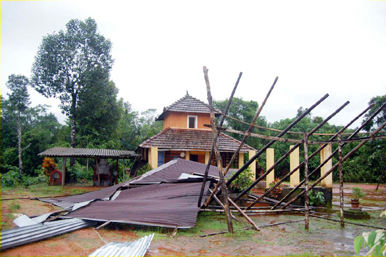 Adi Shakti Durgambika Temple, Mudabidiri