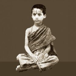 Sri Sri at the age of nine