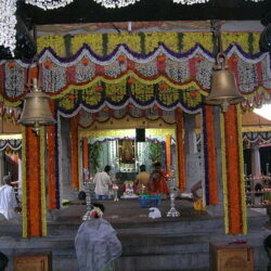 Decorations during Rathotsava